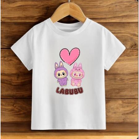 Labubu Kids Design KizÇocuk Oversize T-Shirt